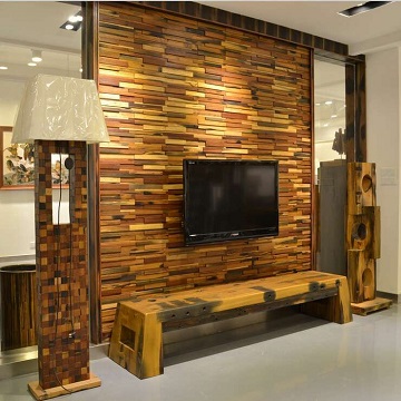 老船木简约电视柜